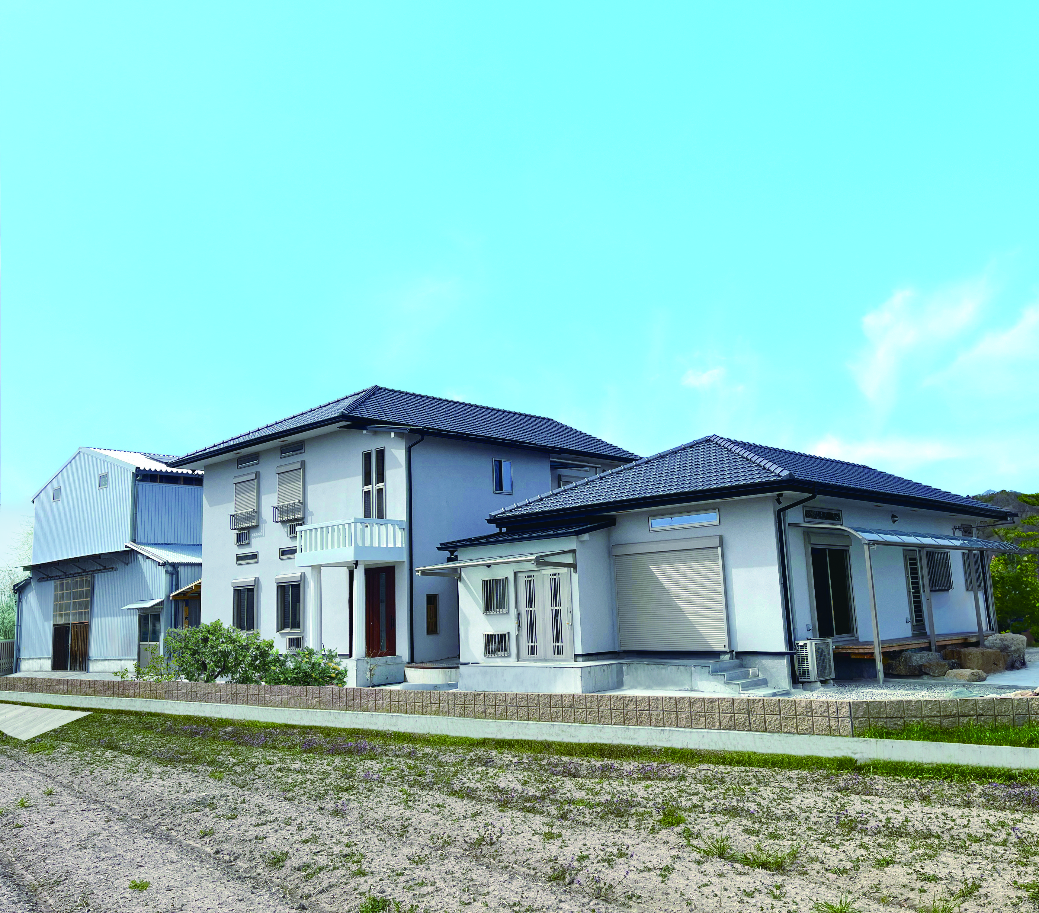 藤原建設の施工現場
